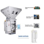 Muovin sekoitus- ja annosteluyksikkö