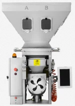 PLC-ohjattu gravimetrinen eräsekoitin, neljä komponenttia raaka-aine